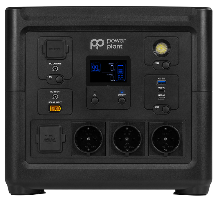 Зарядна станція PowerPlant HS800 (835,2 Вт·год)